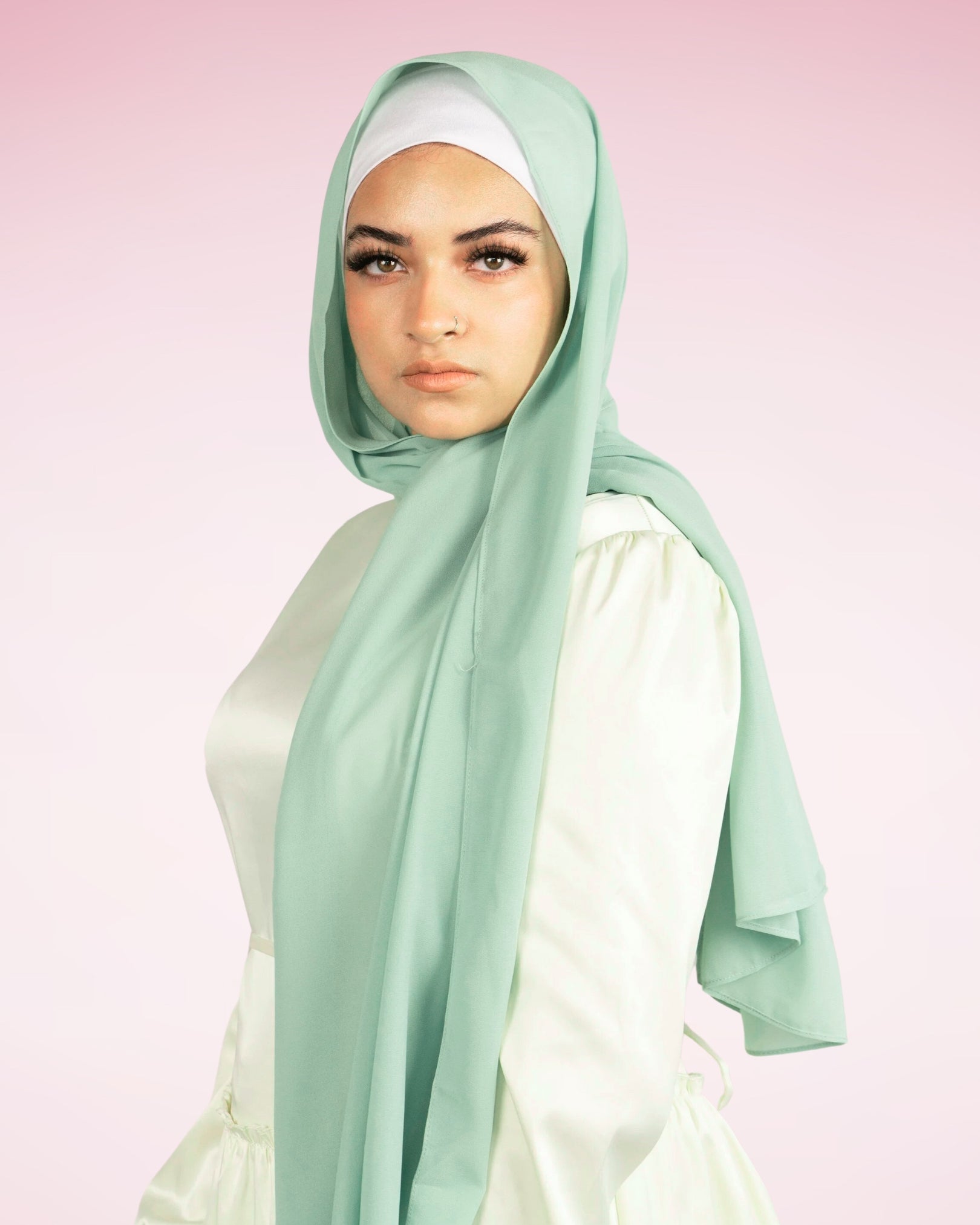 Georgette Chiffon - Tame Teal