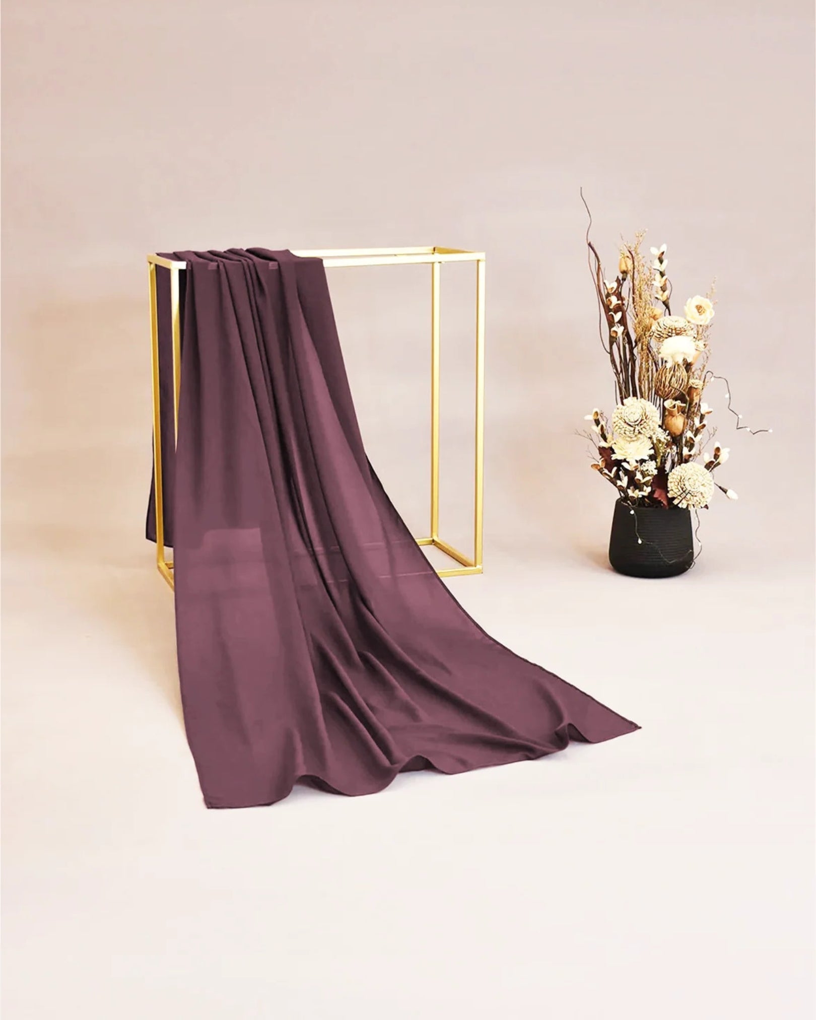 Georgette Chiffon - Dark Purple