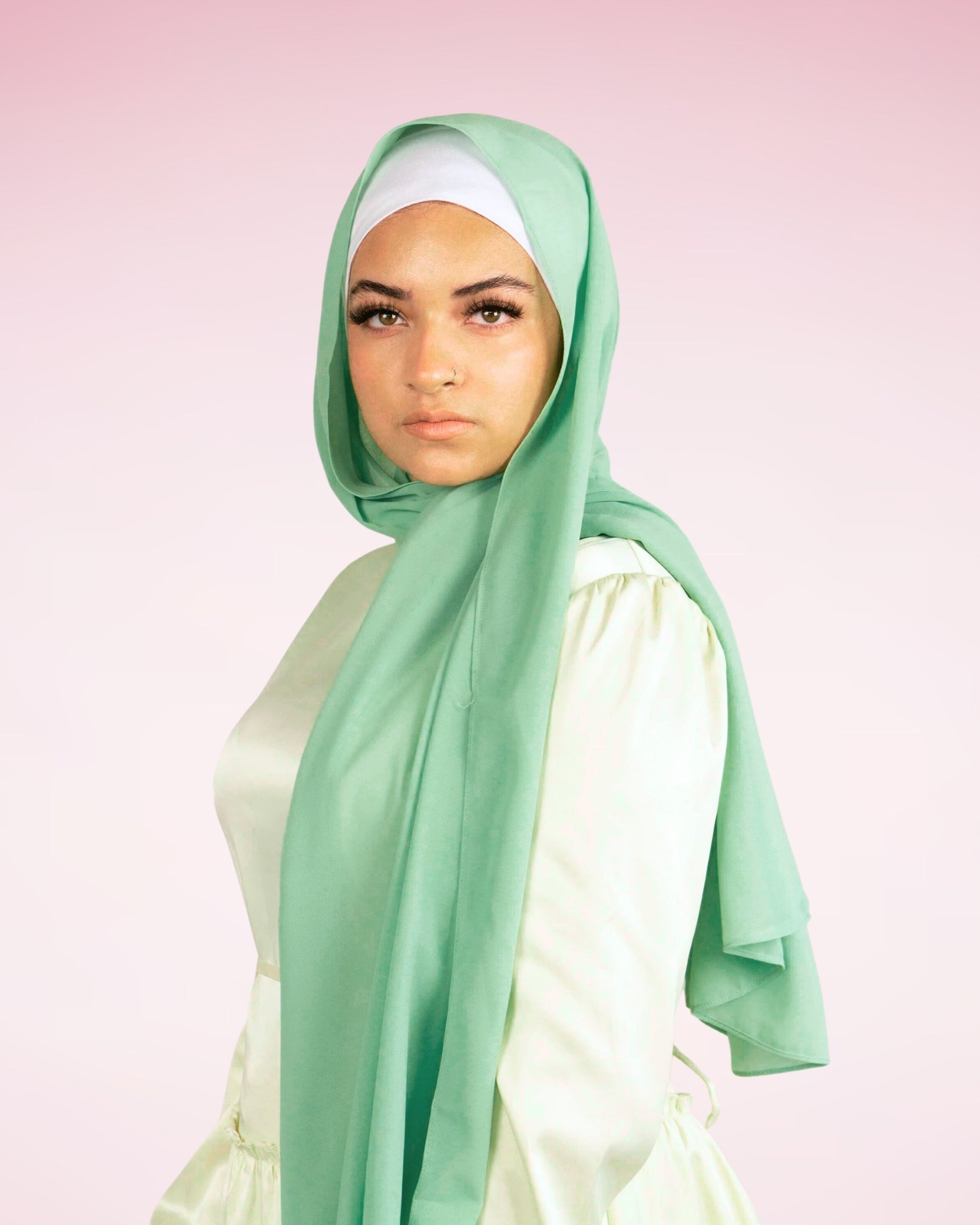 Georgette Chiffon - Mint