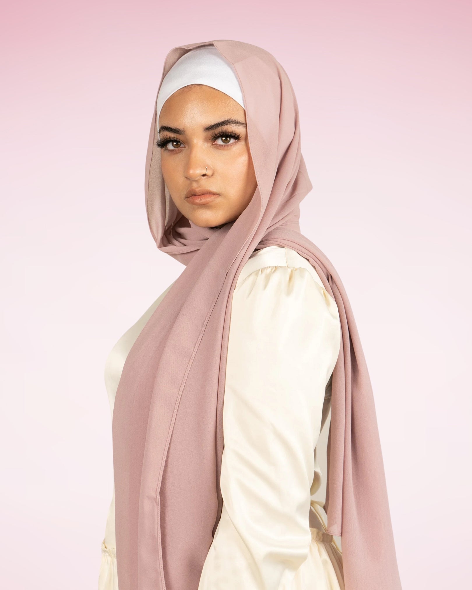 Georgette Chiffon - Light Pink