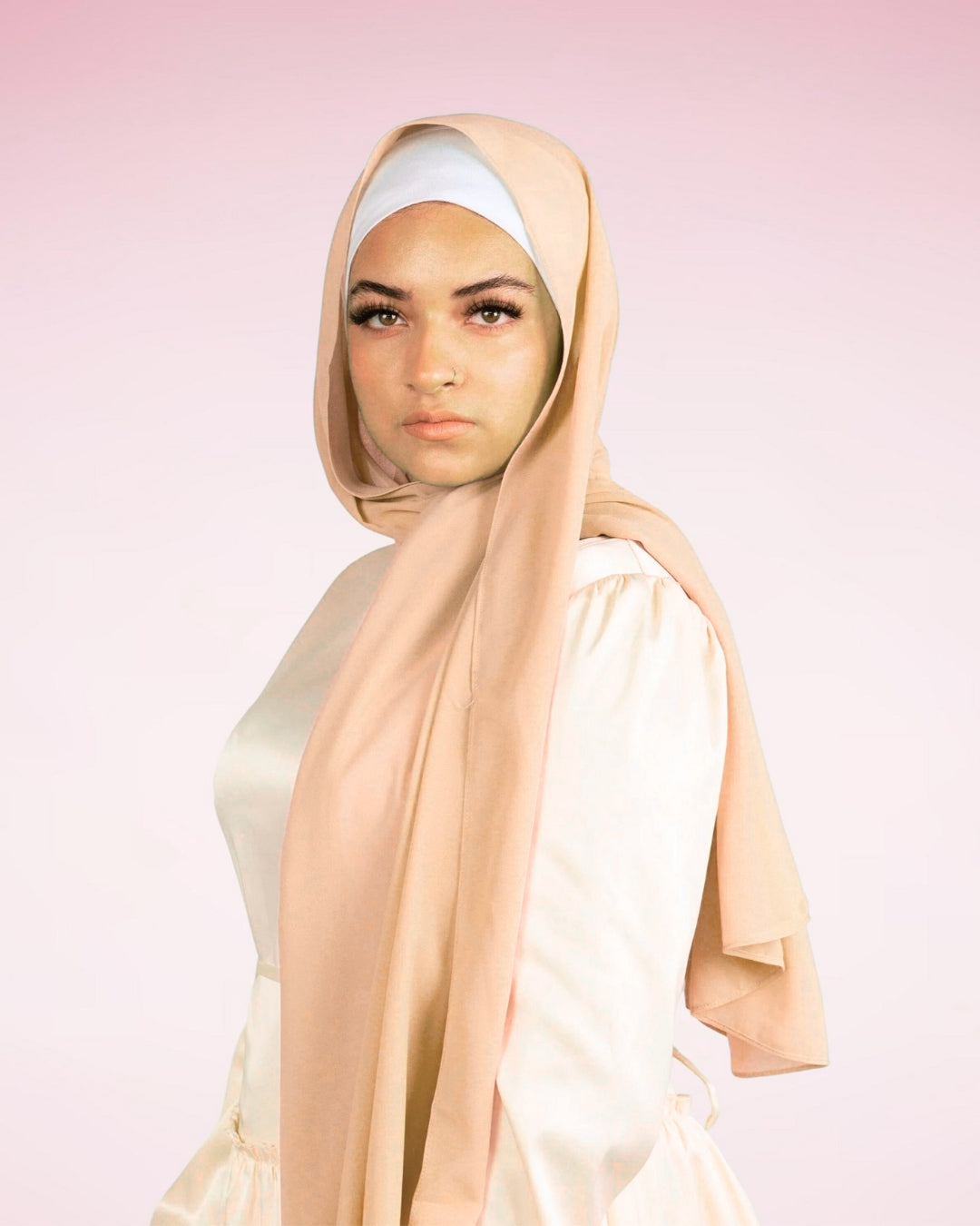 Georgette Chiffon - Nude